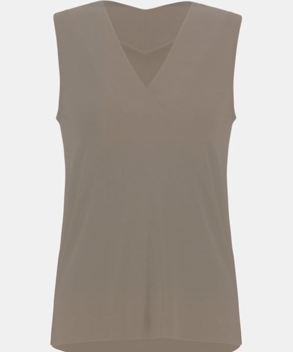 Alternative view of Sleeveless V-Neck Tops